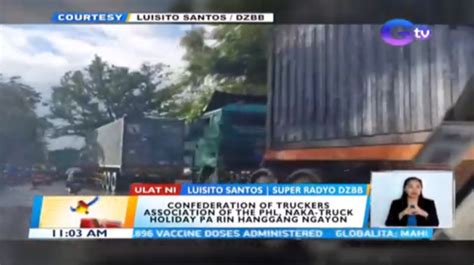 Truckers continue ‘rest day’ amid ongoing protest vs port policy.